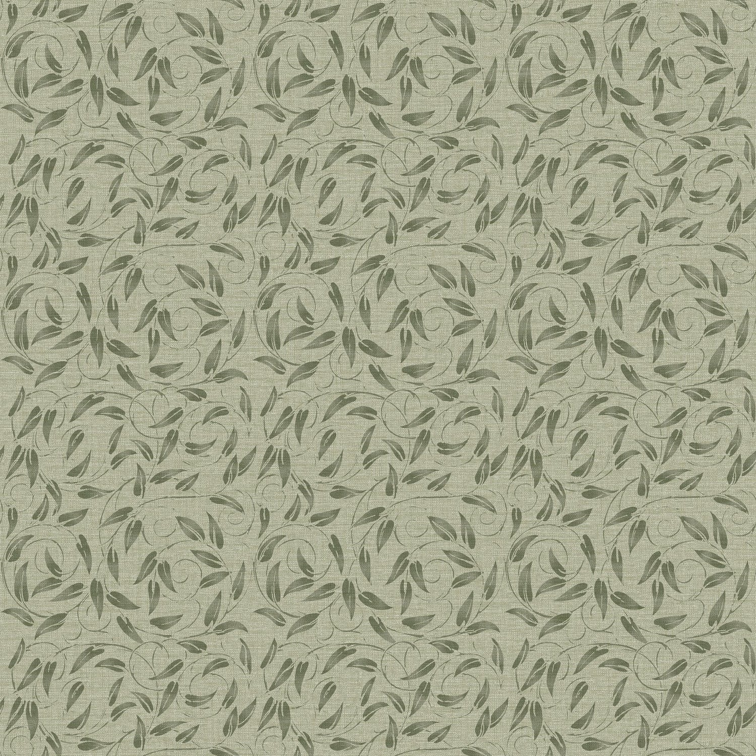 Tit Willow wallpaper in green color - pattern number LB25157 - by Galerie in the Off The Wall collection
