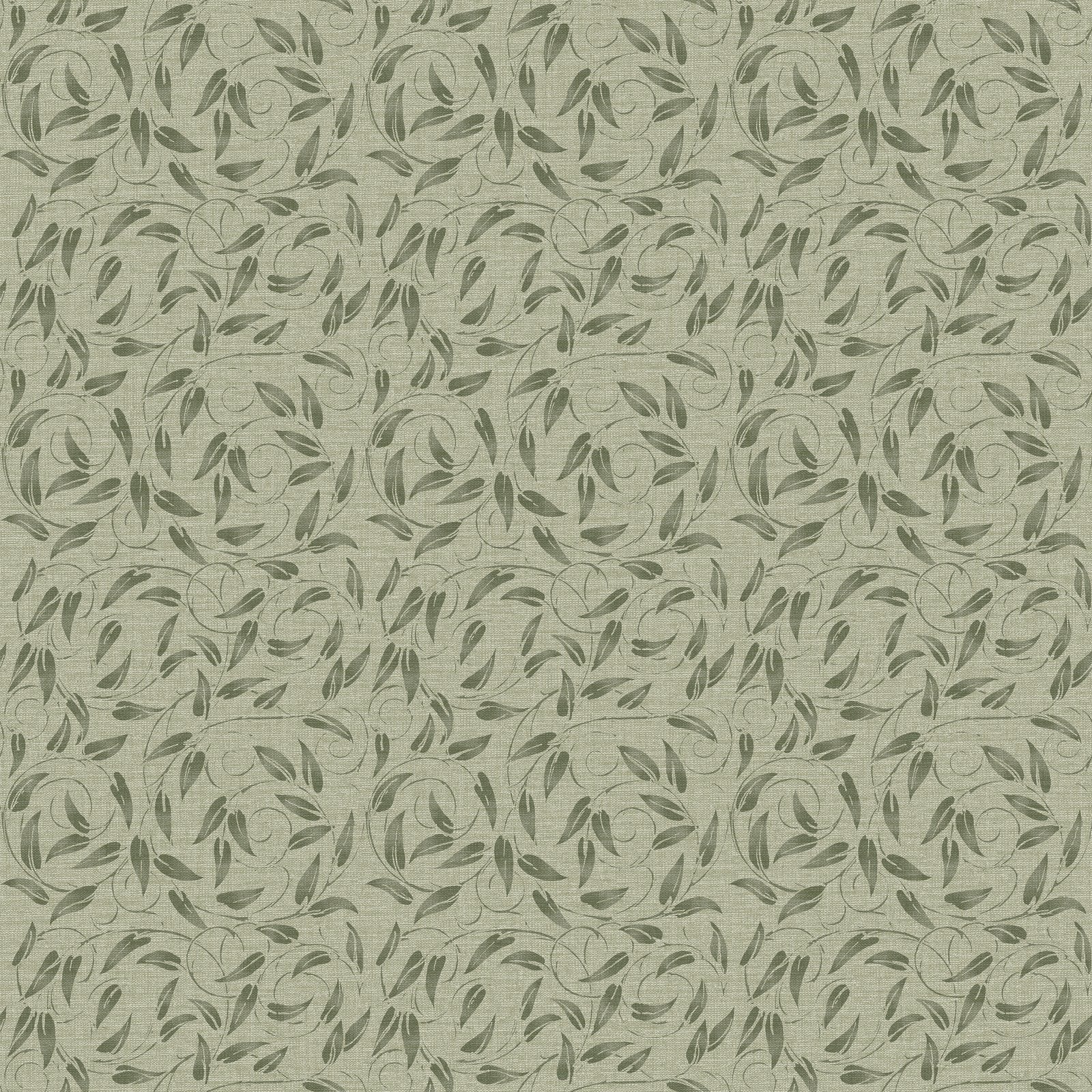 Tit Willow wallpaper in green color - pattern number LB25157 - by Galerie in the Off The Wall collection
