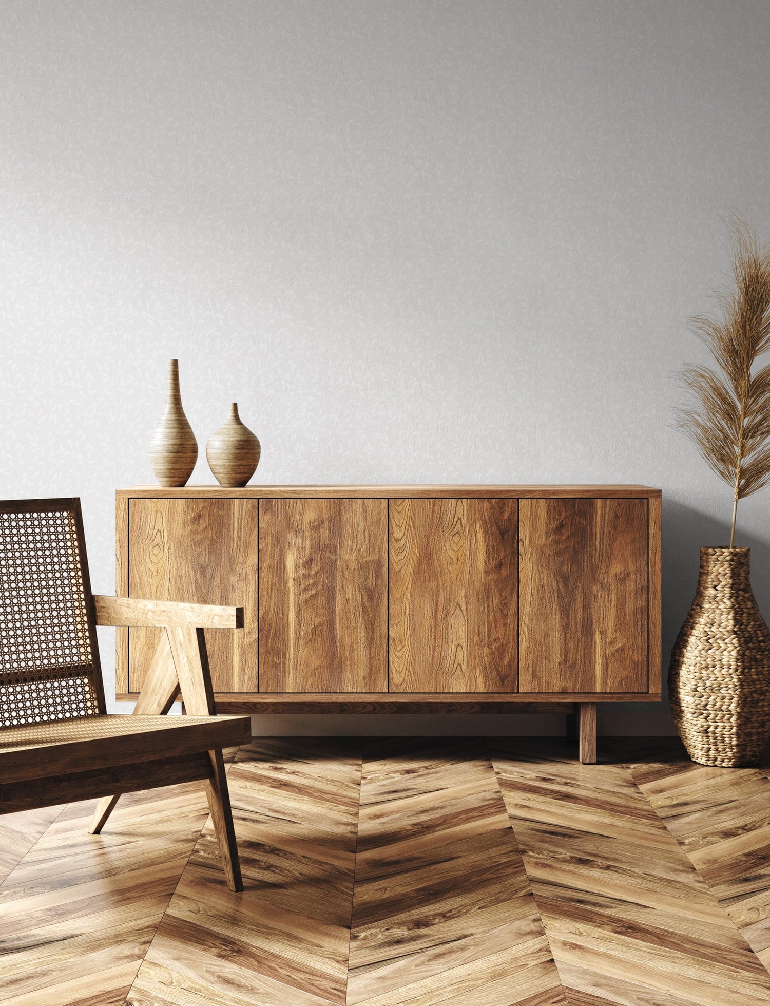 Tit Willow wallpaper in beige color - pattern number LB25165 - by Galerie in the Off The Wall collection