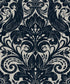 Damask Sauvage wallpaper in blue color - pattern number LB25167 - by Galerie in the Off The Wall collection