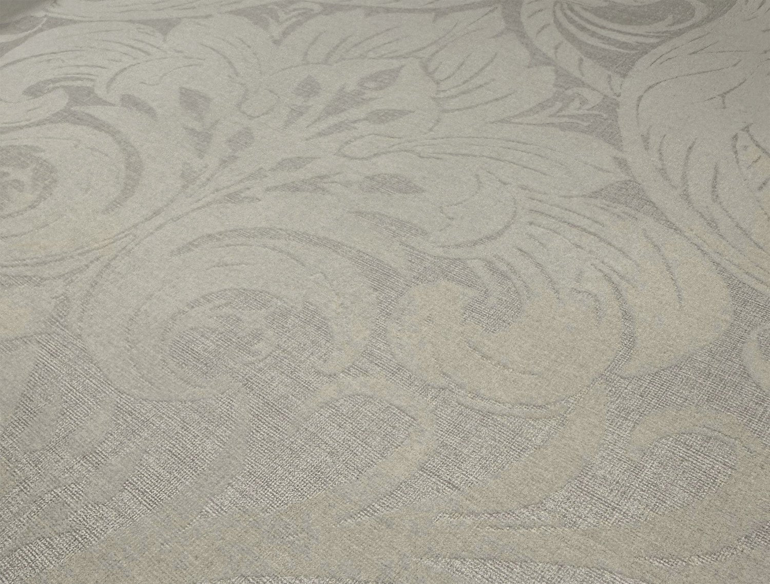 Damask Sauvage wallpaper in beige color - pattern number LB25171 - by Galerie in the Off The Wall collection