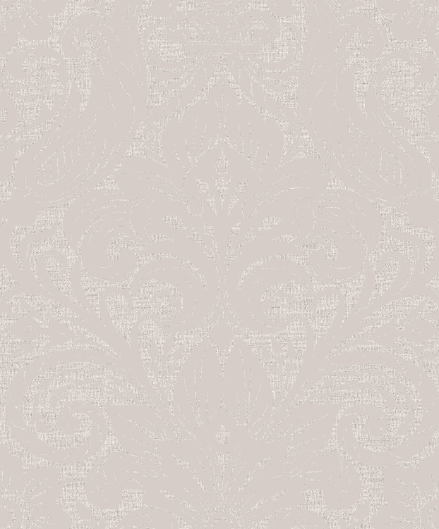 Damask Sauvage wallpaper in beige color - pattern number LB25172 - by Galerie in the Off The Wall collection