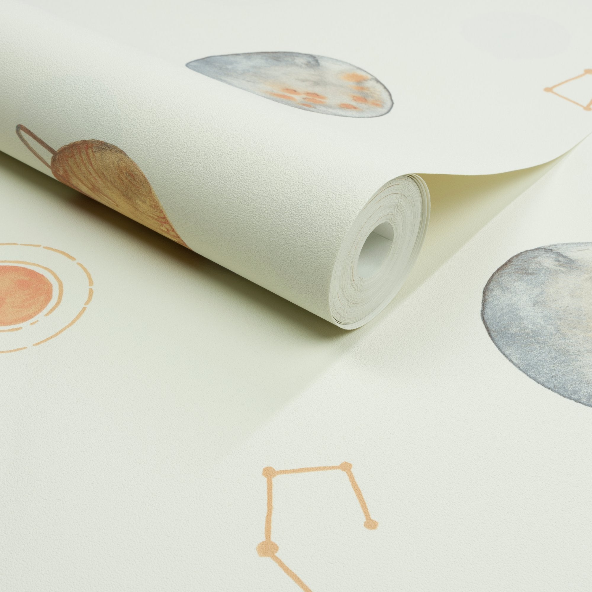Photographic All-over Print Wallpaper in beige color - pattern number GDLD3519 - by Grandeco in the Little Dreamers collection