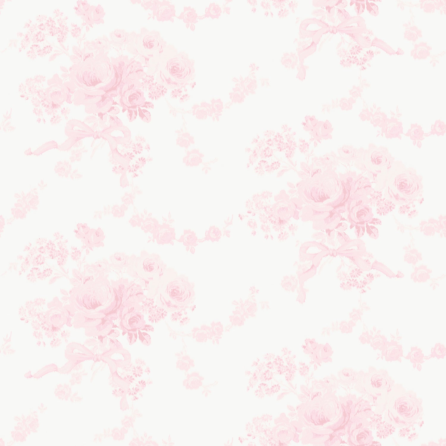 Charlamagne Harbor Peel and Stick wallpaper in pink dream color - pattern number LFS6433 - by Brewster in the NuWallpaper by Love Shack Fancy collection