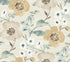 Evelyn wallpaper in wheat color - pattern number LL3204 - by Antonina Vella in the Layered Luxe collection