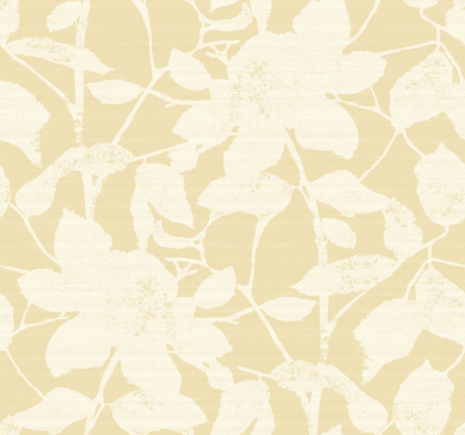 Solange wallpaper in butter color - pattern number LL3215 - by Antonina Vella in the Layered Luxe collection