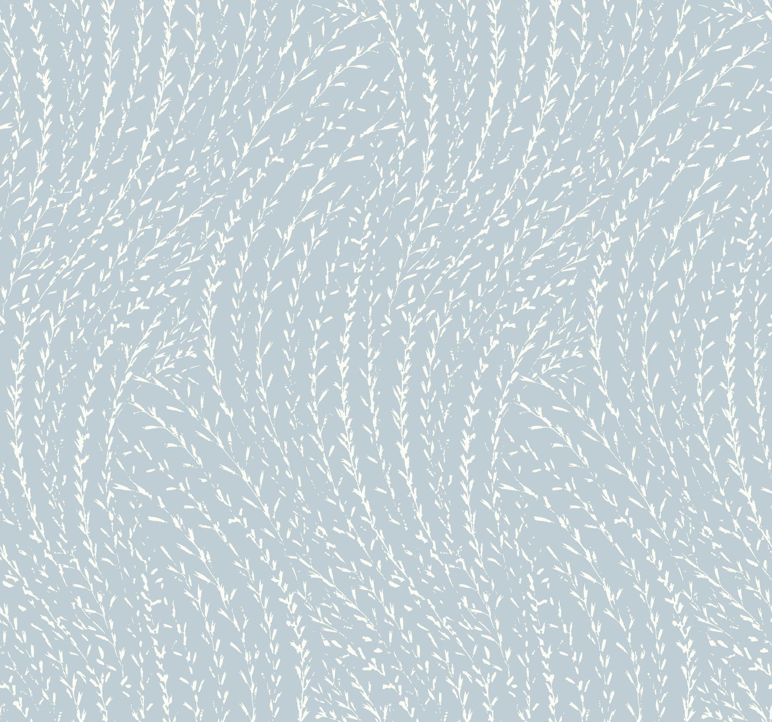 Willow Song wallpaper in sky blue color - pattern number LL3223 - by Antonina Vella in the Layered Luxe collection