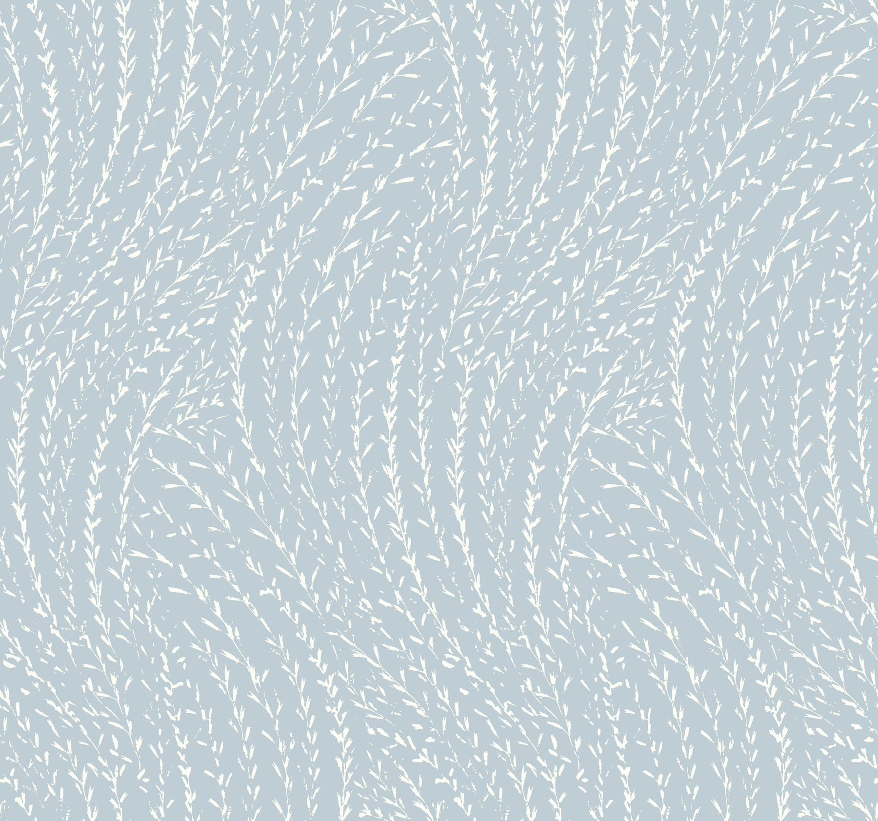 Willow Song wallpaper in sky blue color - pattern number LL3223 - by Antonina Vella in the Layered Luxe collection