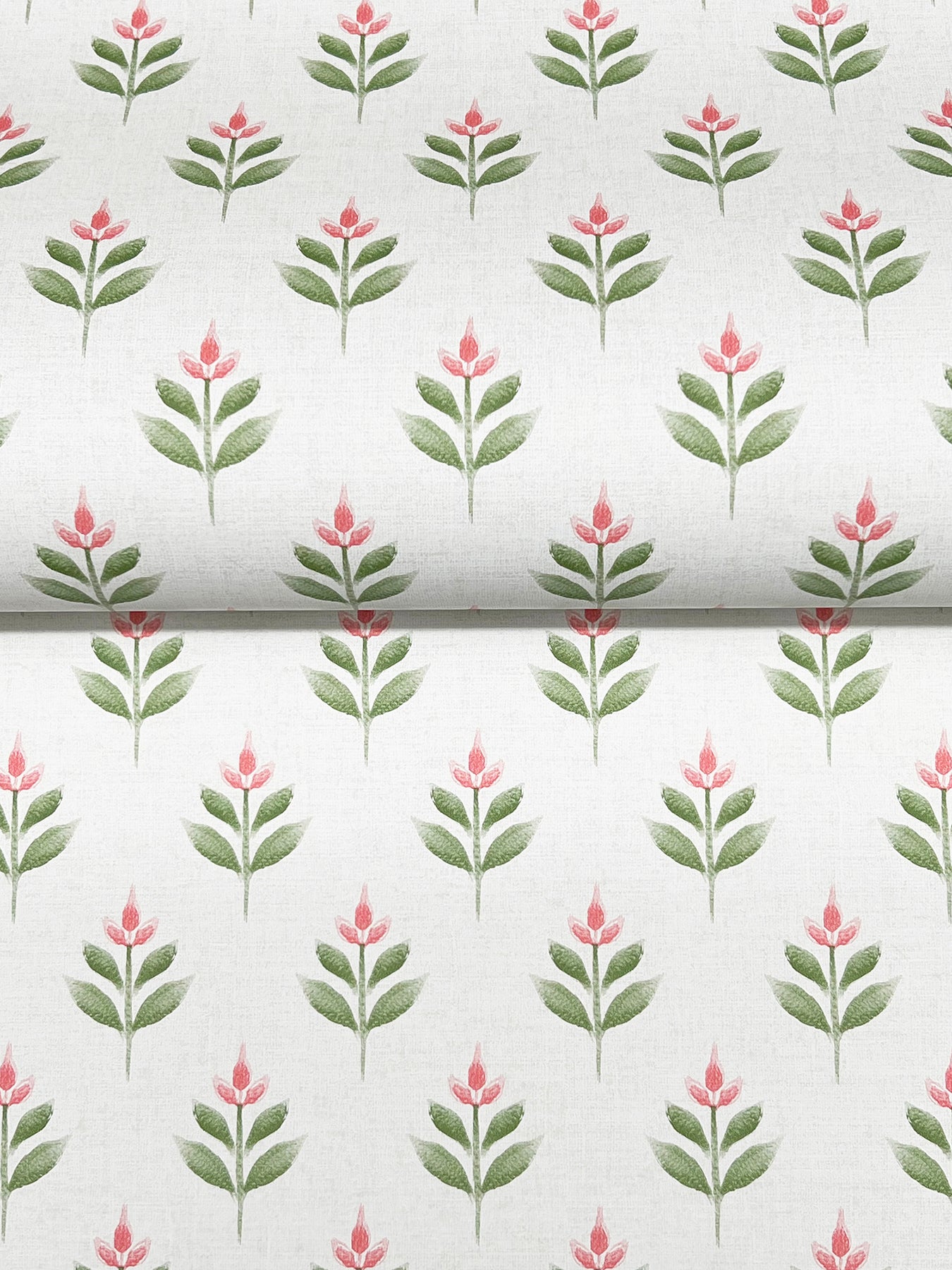 Serene Villa wallpaper in pink color - pattern number LL3236 - by Antonina Vella in the Layered Luxe collection