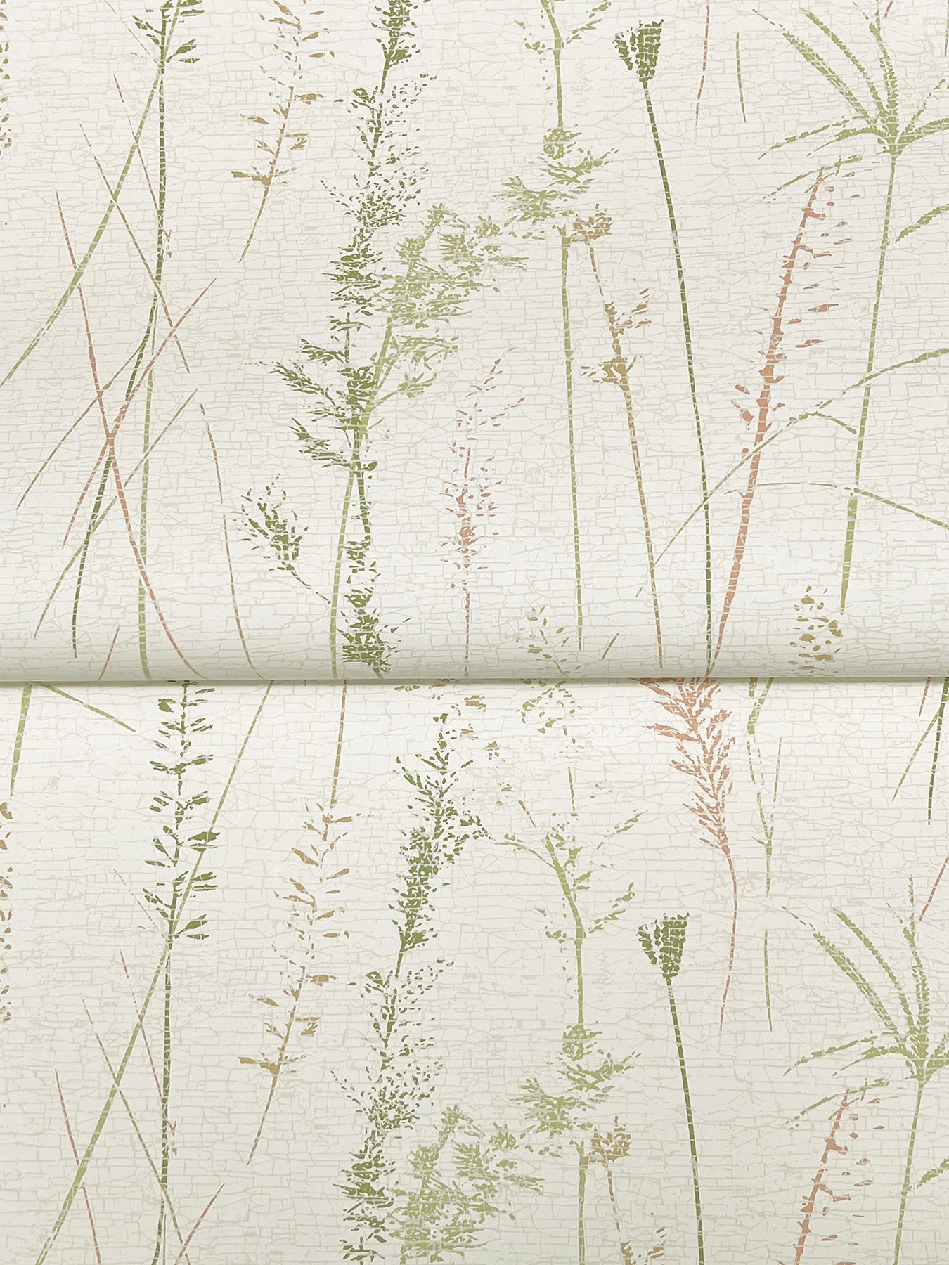 Meadow Splendor wallpaper in salmon color - pattern number LL3238 - by Antonina Vella in the Layered Luxe collection