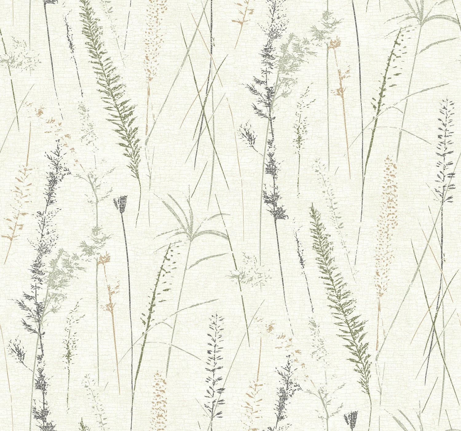 Meadow Splendor fabric in charcoal color - pattern number LL3240 - by Antonina Vella in the Layered Luxe collection