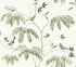 Cillian wallpaper in dark green color - pattern number LL3251 - by Antonina Vella in the Layered Luxe collection