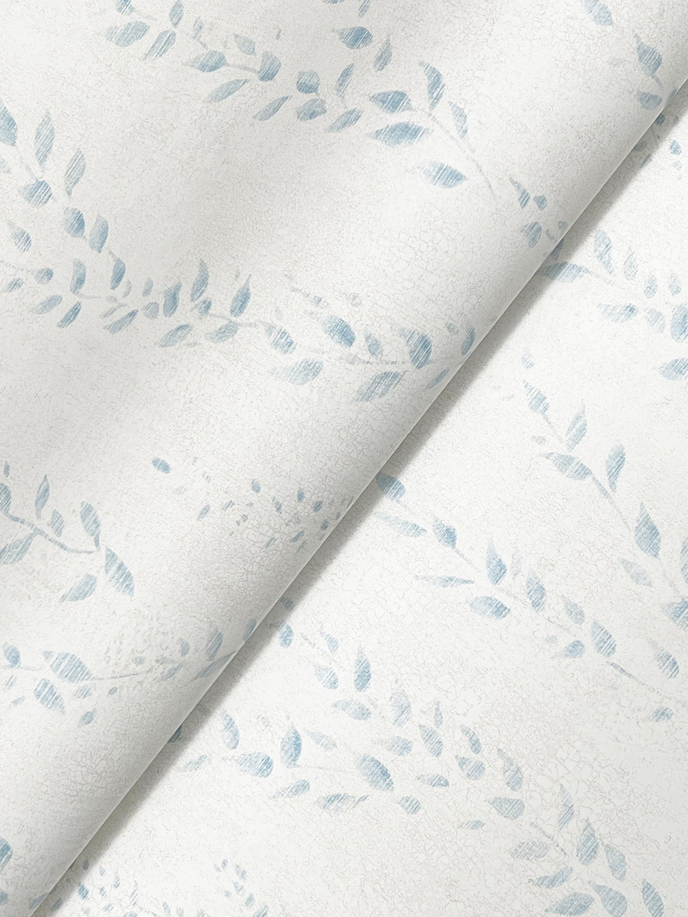 Alpenrose wallpaper in sky blue color - pattern number LL3253 - by Antonina Vella in the Layered Luxe collection