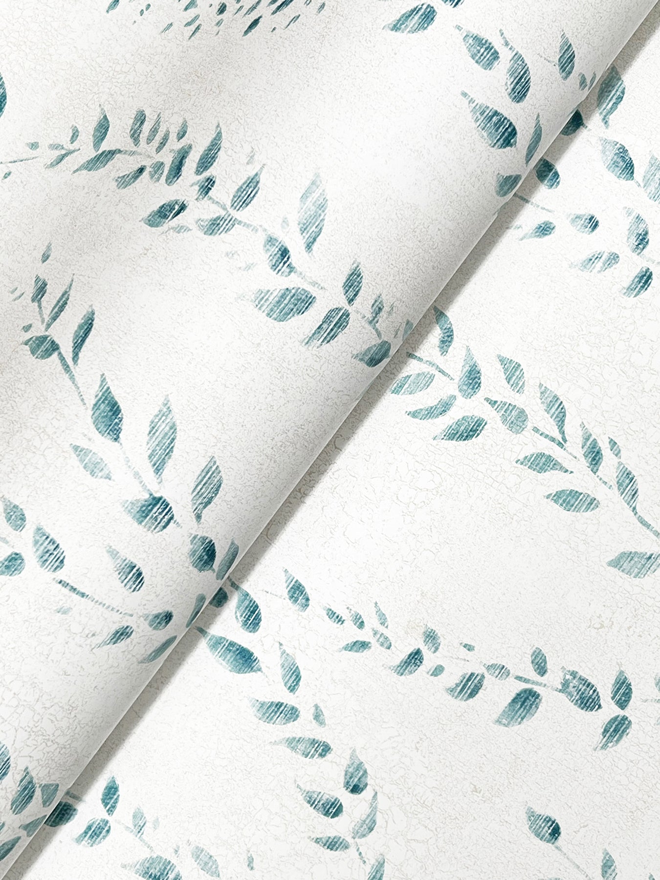Alpenrose wallpaper in sapphire color - pattern number LL3256 - by Antonina Vella in the Layered Luxe collection