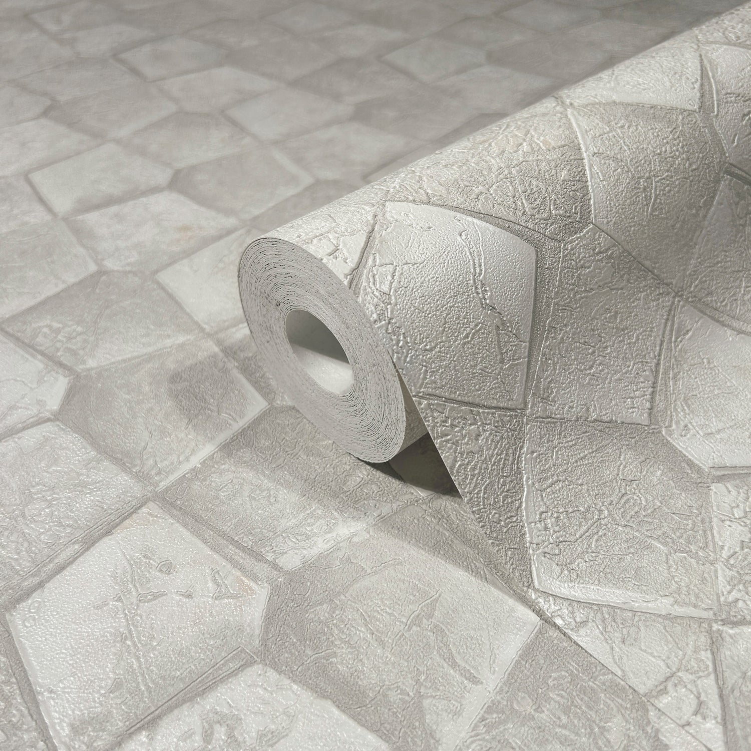 Waterford wallpaper in dove color - pattern number MA34906 - by Antonina Vella in the Opulent Accents collection