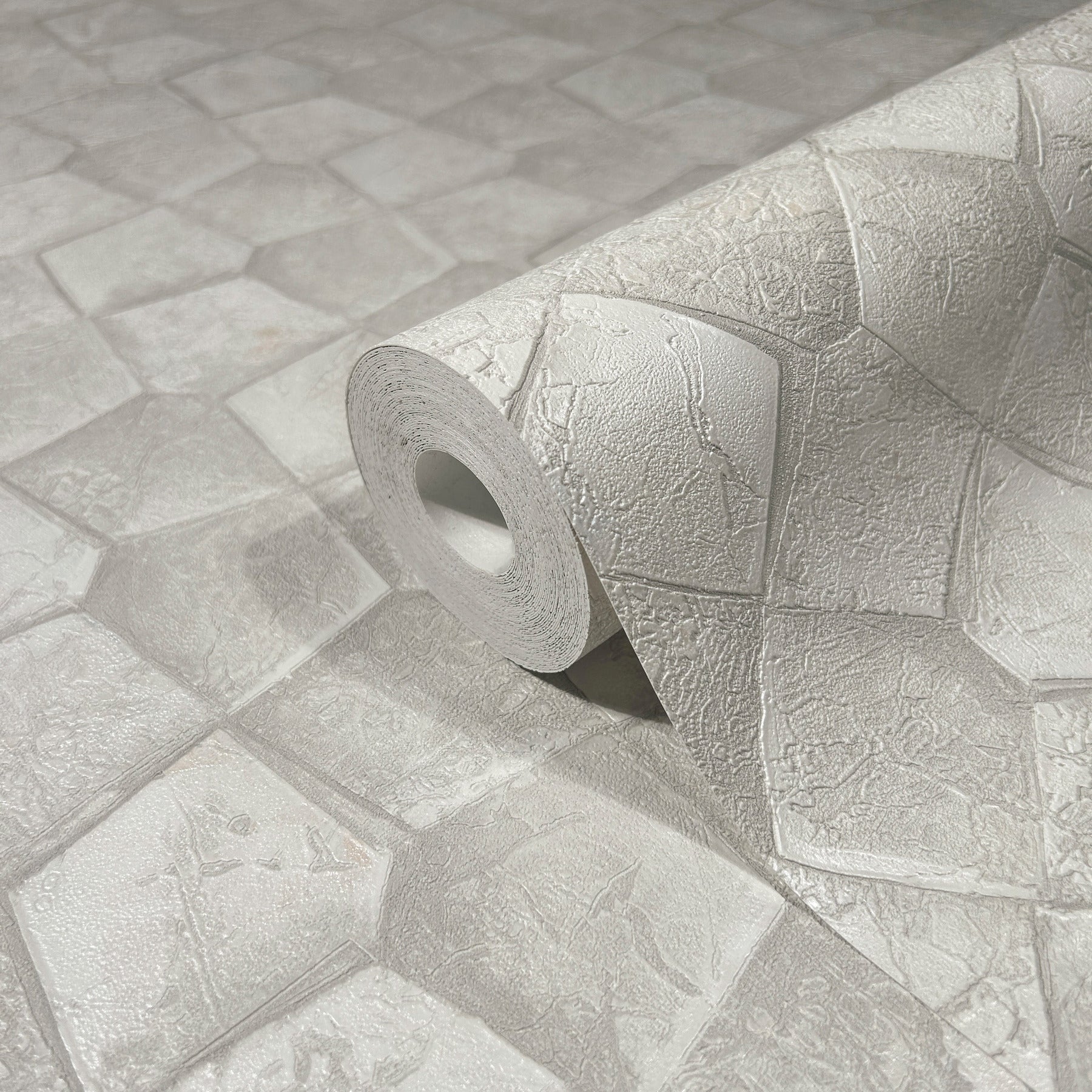 Waterford wallpaper in dove color - pattern number MA34906 - by Antonina Vella in the Opulent Accents collection