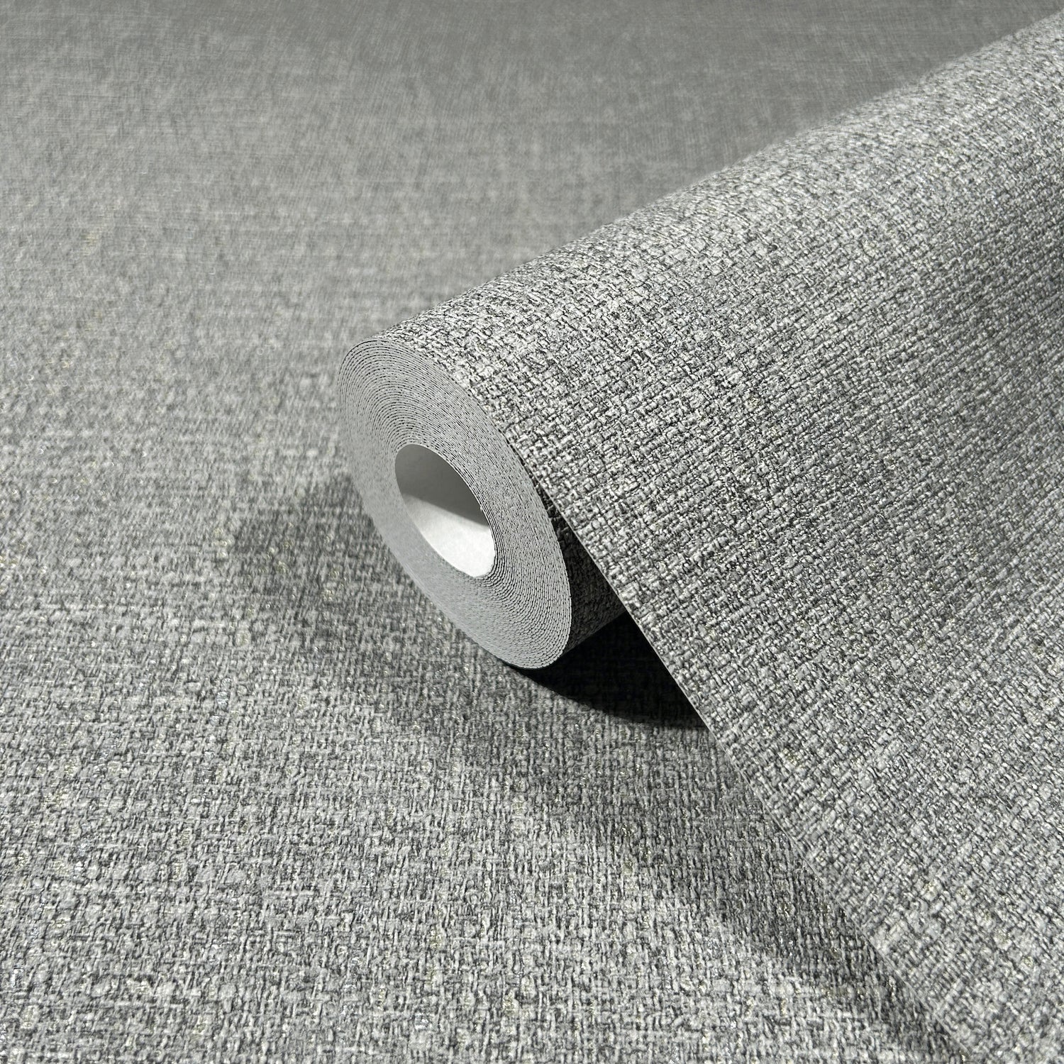 Highland Tweed wallpaper in dark grey color - pattern number MA34915 - by Antonina Vella in the Opulent Accents collection