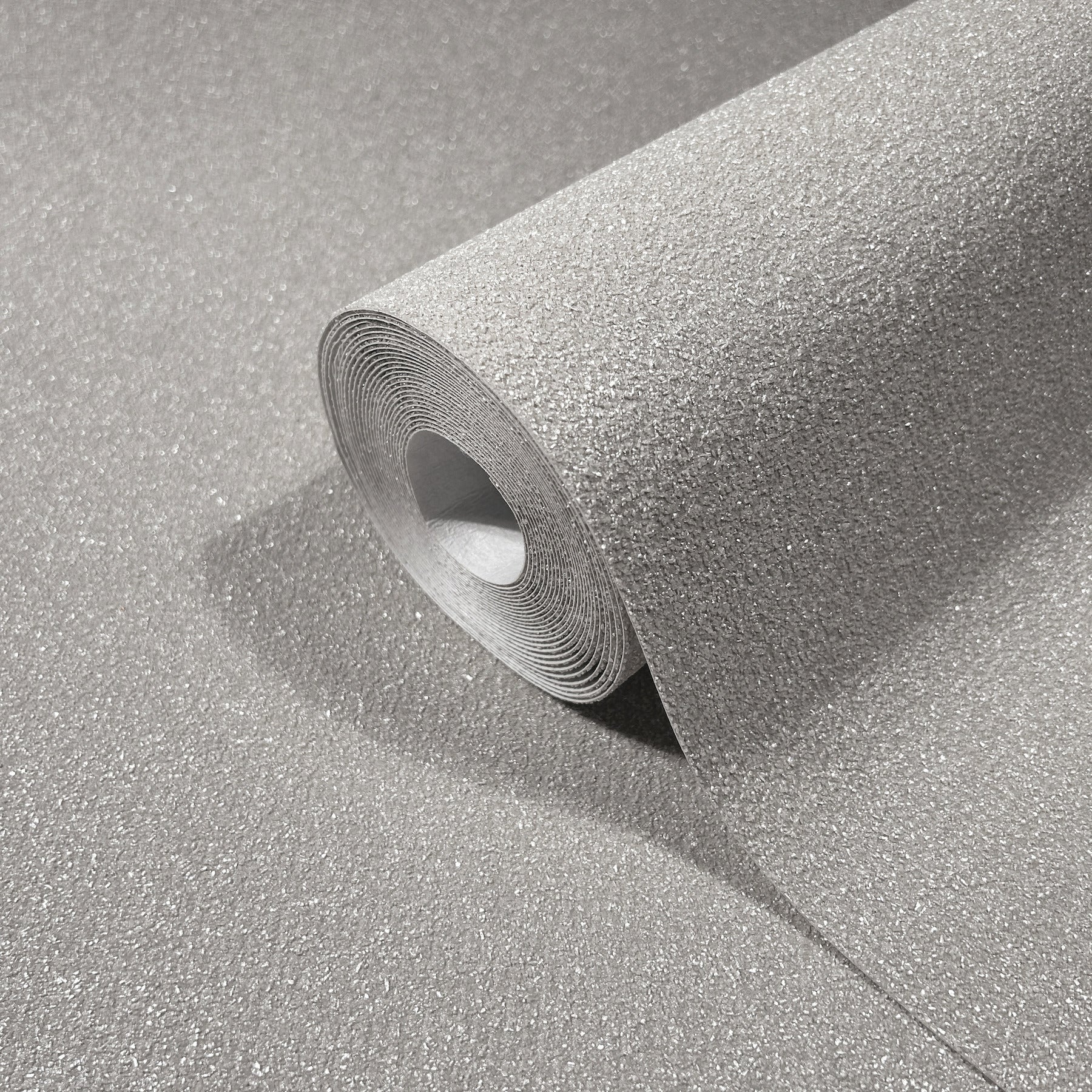 Glistening Quartz wallpaper in silver color - pattern number MA34942 - by Antonina Vella in the Opulent Accents collection