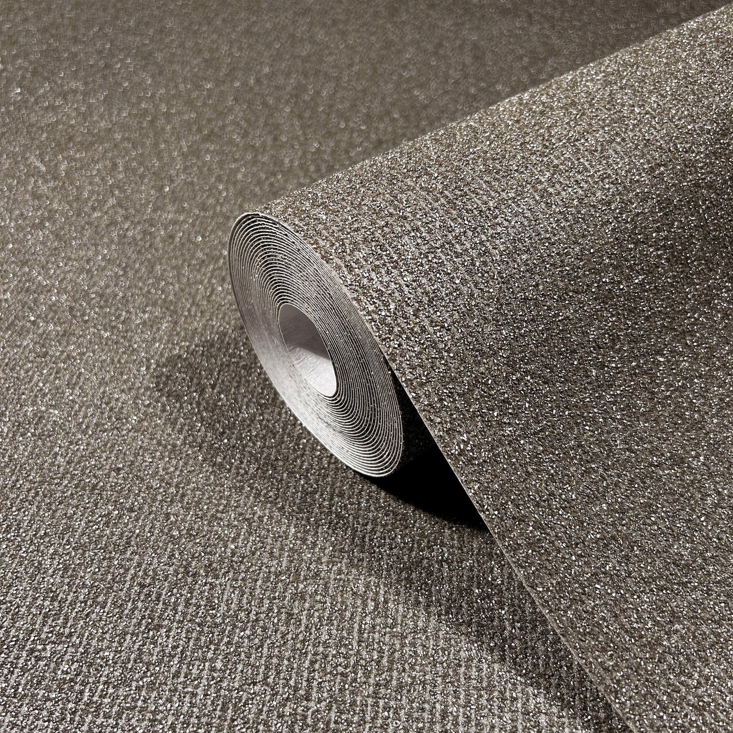 Glistening Quartz wallpaper in pewter color - pattern number MA34943 - by Antonina Vella in the Opulent Accents collection