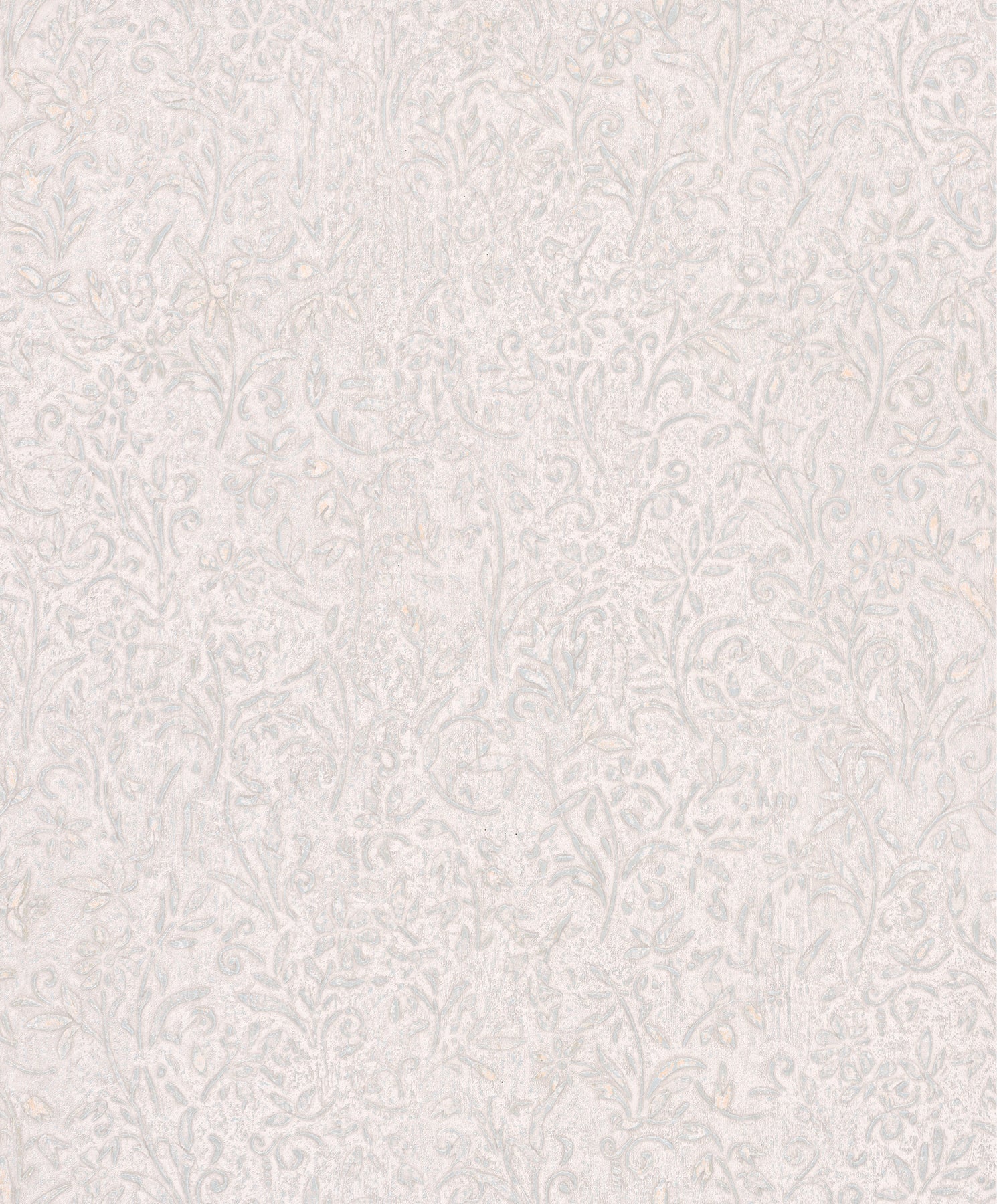 Sculpted Floral wallpaper in aqua color - pattern number MA35529 - by Antonina Vella in the Opulent Accents collection