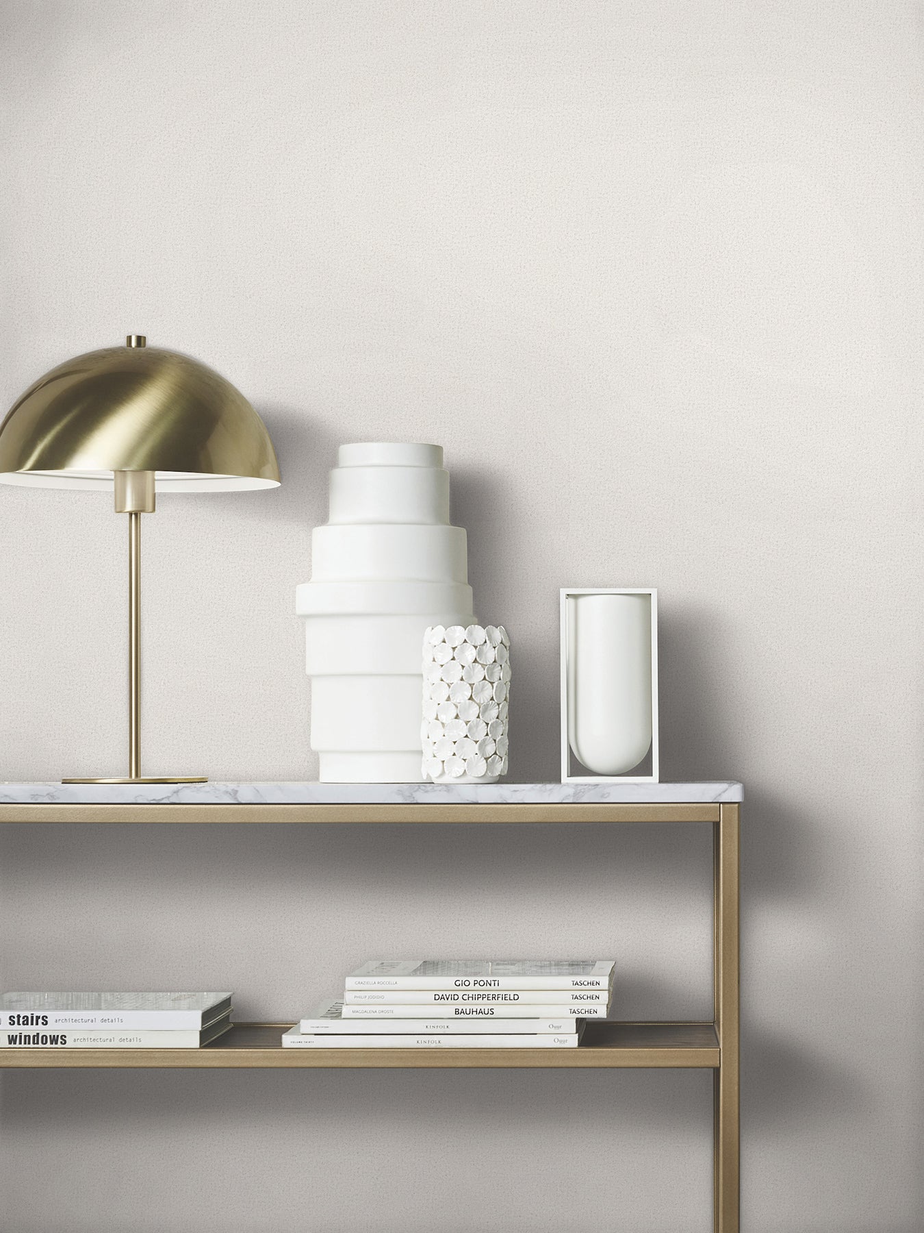 Eastwind wallpaper in bone color - pattern number MA35823 - by Antonina Vella in the Opulent Accents collection
