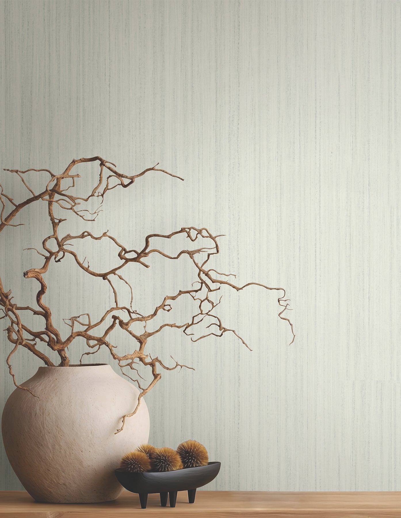 Indra wallpaper in sage color - pattern number MA35836 - by Antonina Vella in the Opulent Accents collection