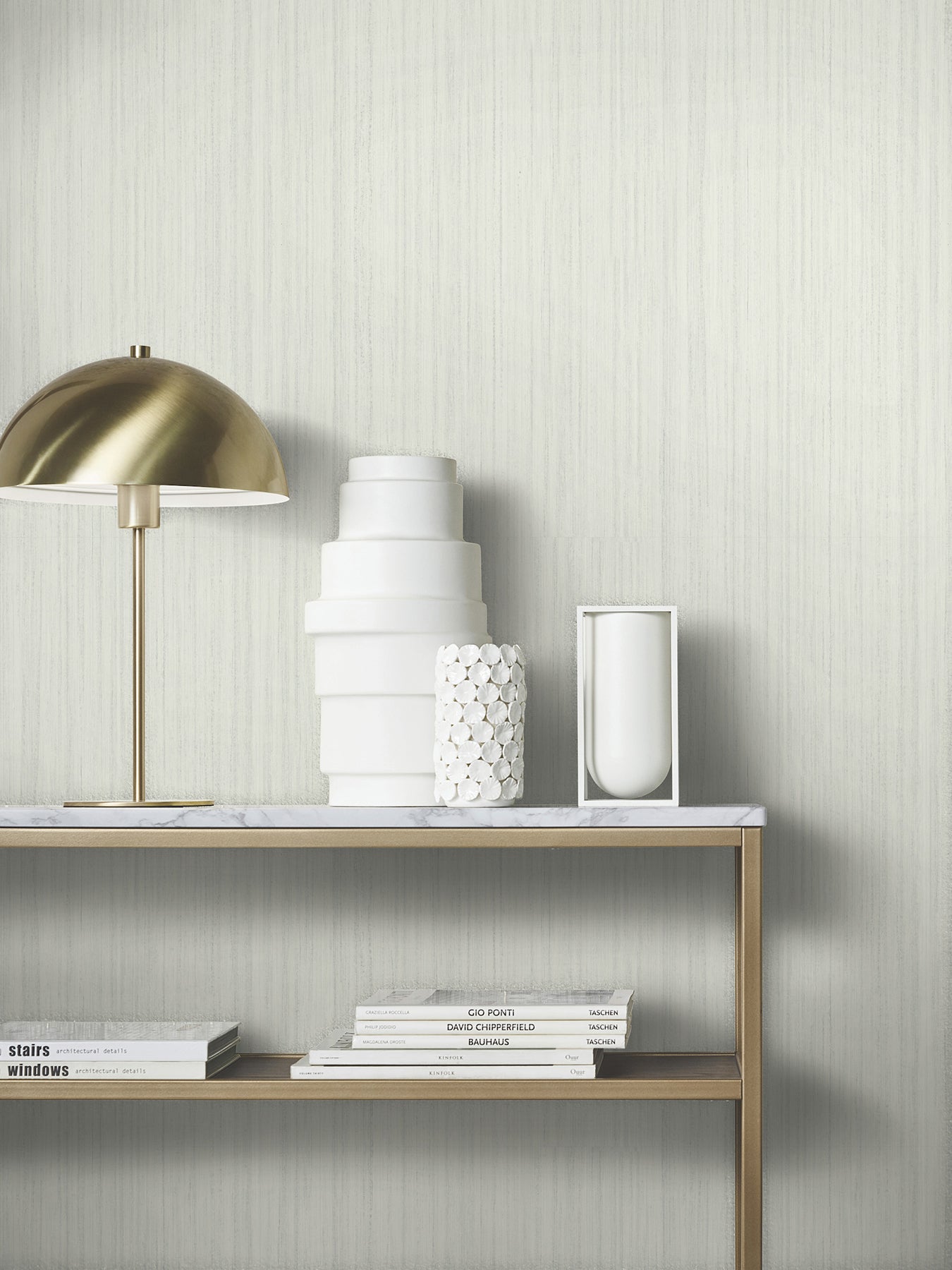 Indra wallpaper in sage color - pattern number MA35836 - by Antonina Vella in the Opulent Accents collection