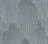 Lumiere wallpaper in pewter color - pattern number MA35849 - by Antonina Vella in the Opulent Accents collection