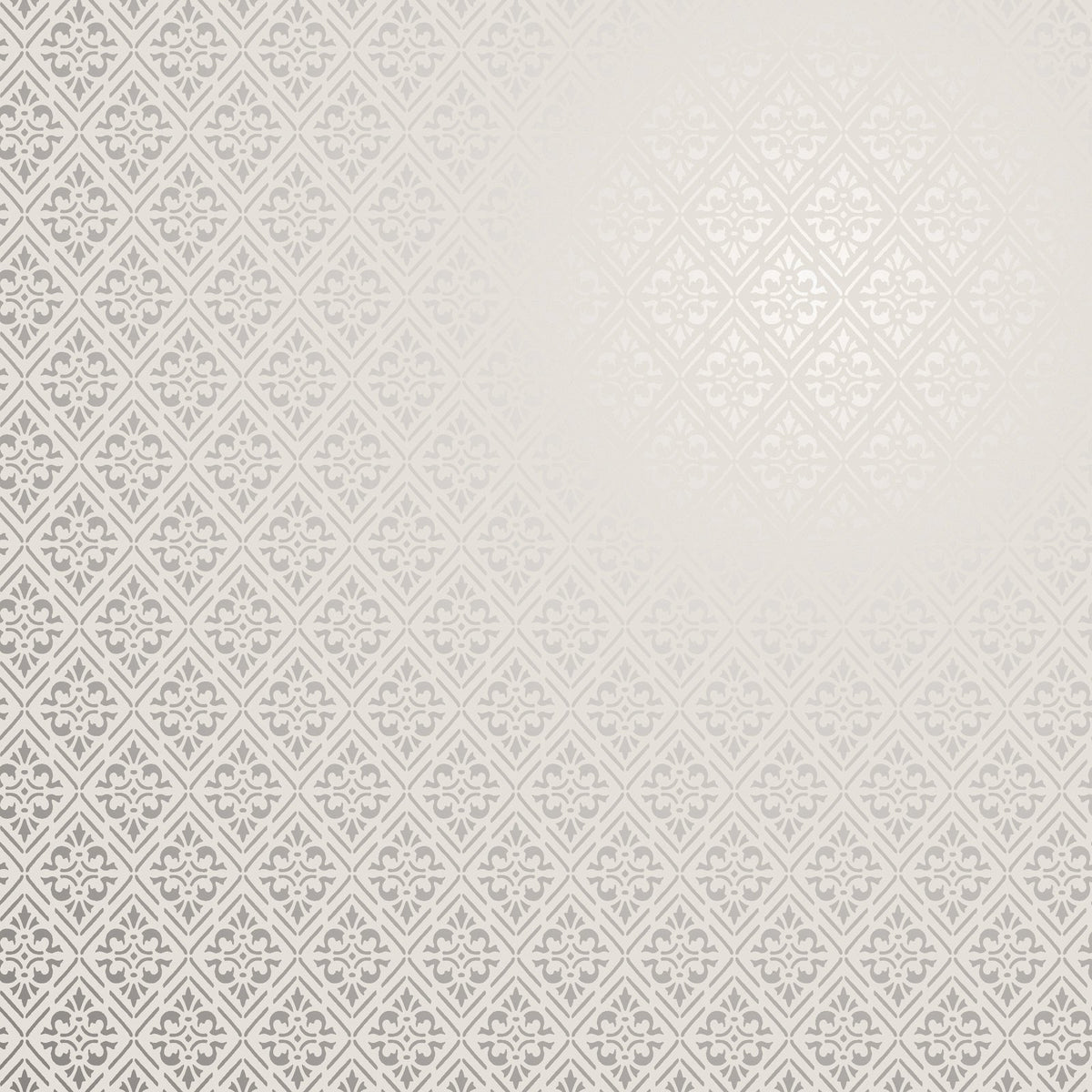 Diamond Damask Wallpaper in Cream color - pattern number MX88011 - by Galerie in the Metallic FX 2 collection