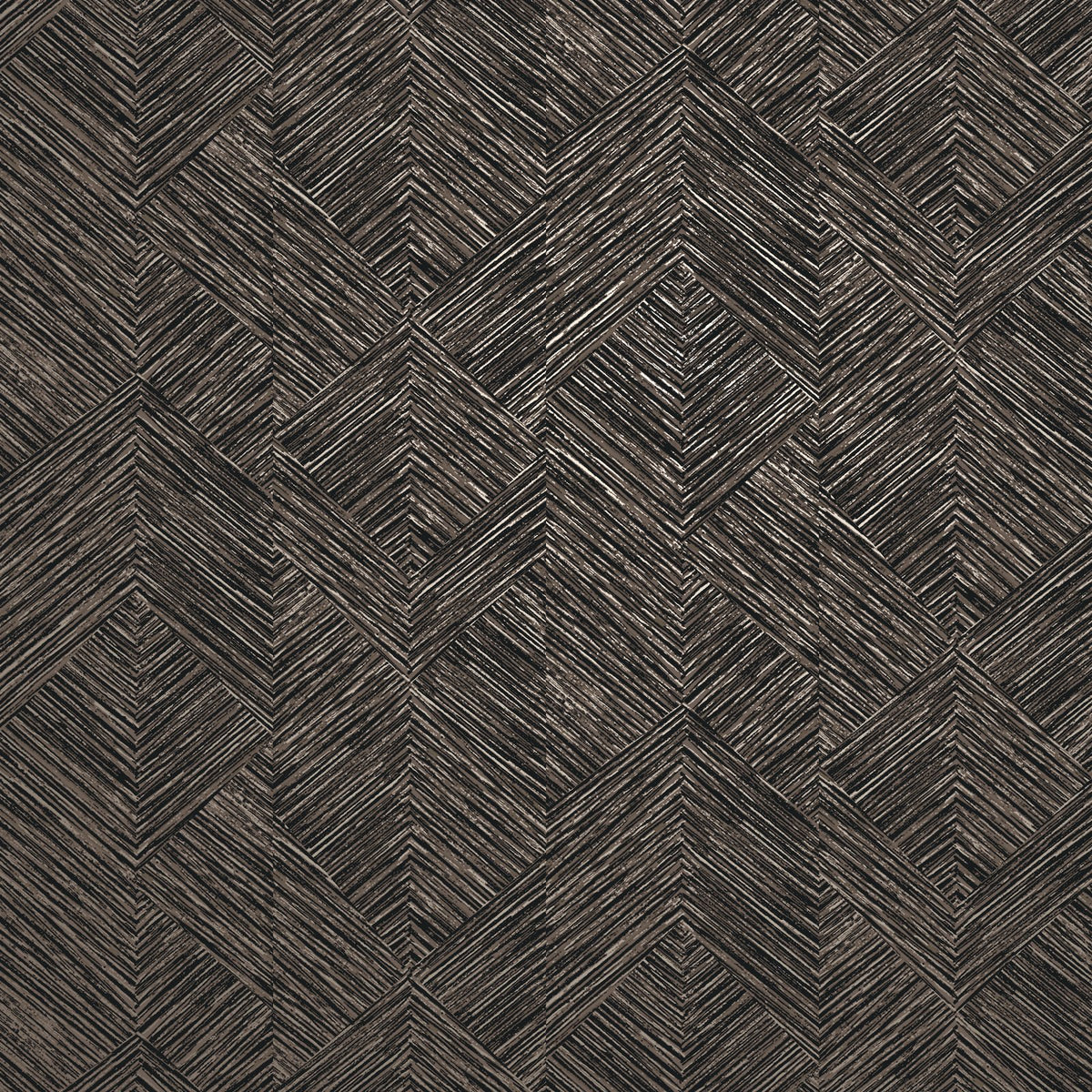 Stripe Geometric Wallpaper in Bronze Brown color - pattern number MX88027 - by Galerie in the Metallic FX 2 collection