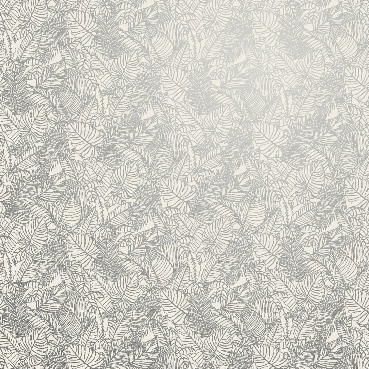 Shimmer Leaf Wallpaper in Cream color - pattern number MX88041 - by Galerie in the Metallic FX 2 collection