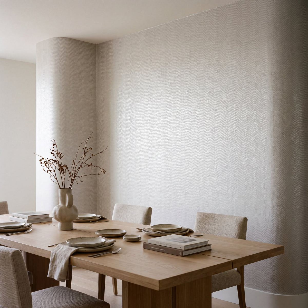 Chevron Wallpaper in Silver Grey color - pattern number MX88052 - by Galerie in the Metallic FX 2 collection
