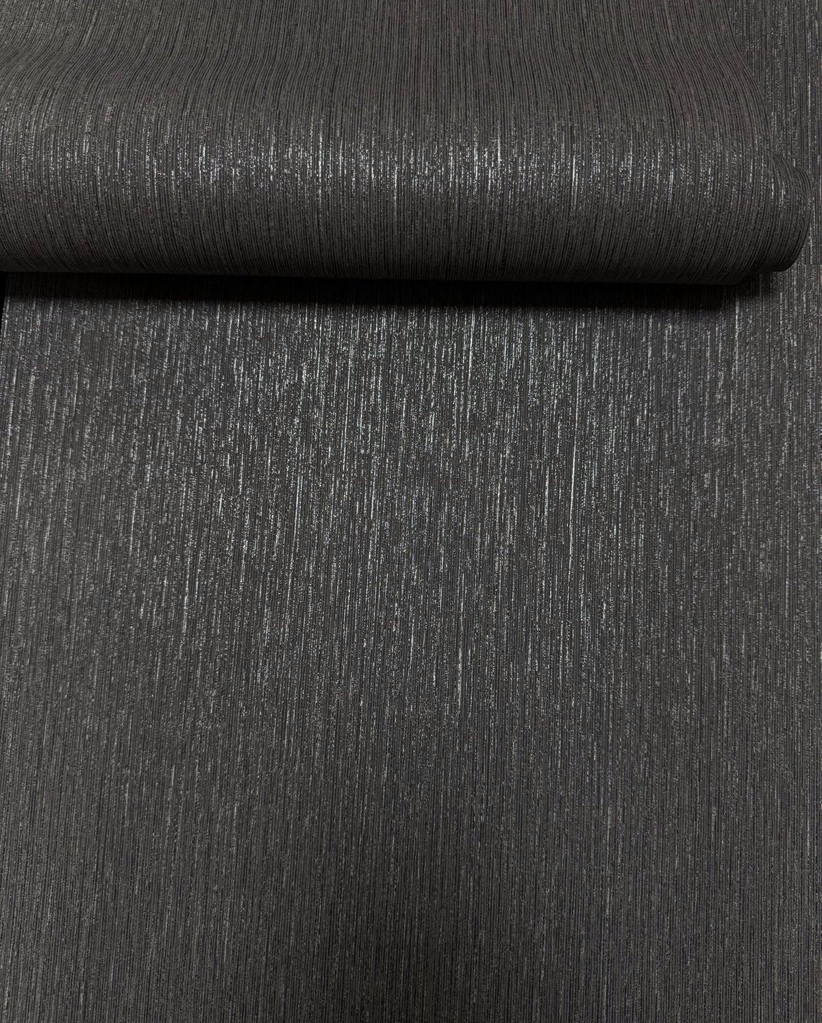 Shimmer Stripe Wallpaper in Black color - pattern number MX88066 - by Galerie in the Metallic FX 2 collection