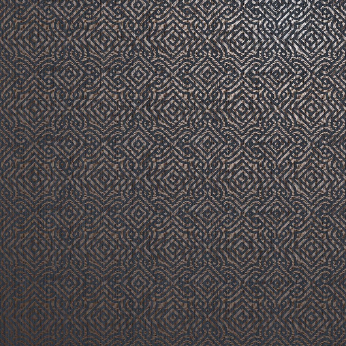 Square Geometric Wallpaper in Blue color - pattern number MX88083 - by Galerie in the Metallic FX 2 collection