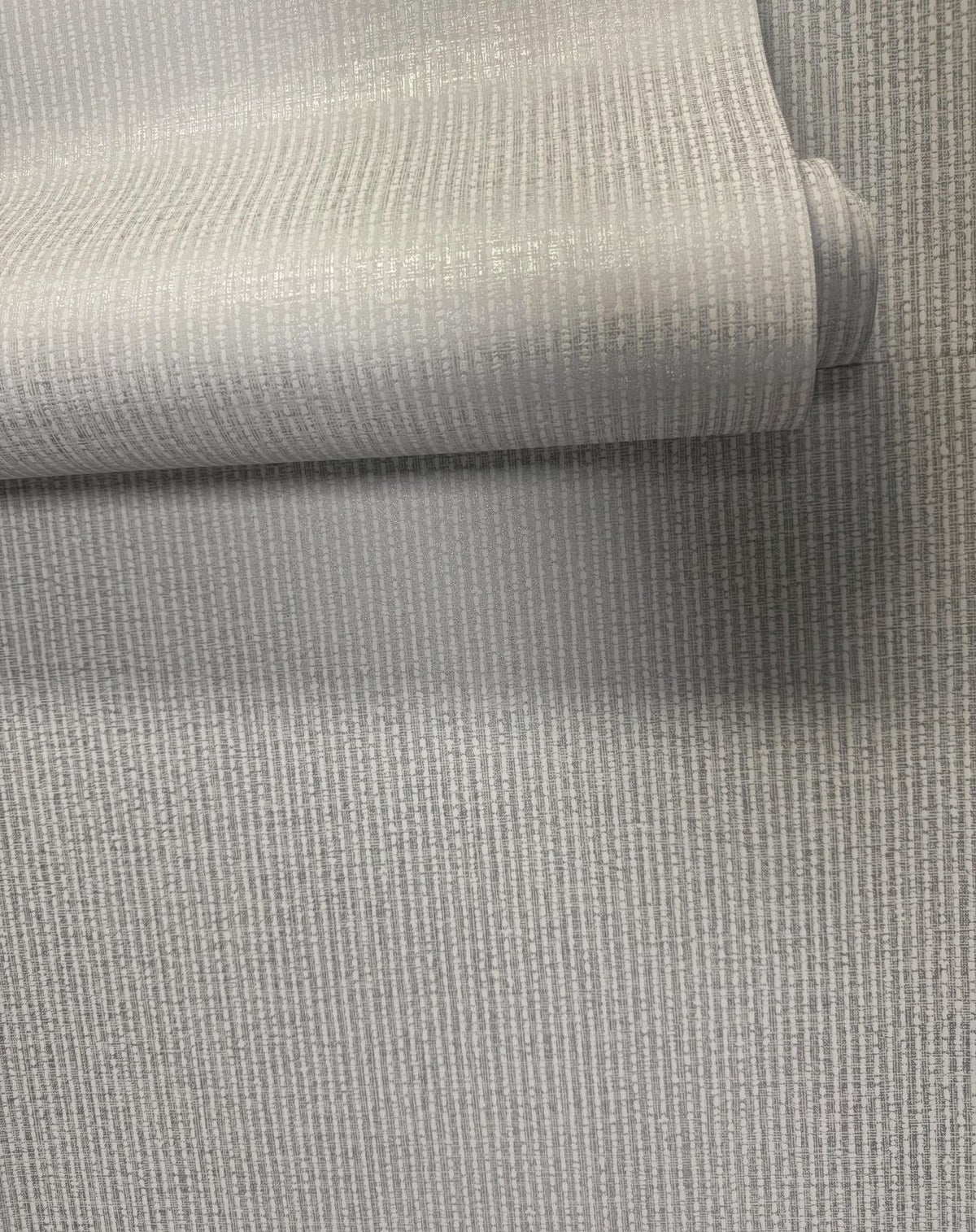 Texture Stripe Wallpaper in Silver Grey color - pattern number MX88121 - by Galerie in the Metallic FX 2 collection