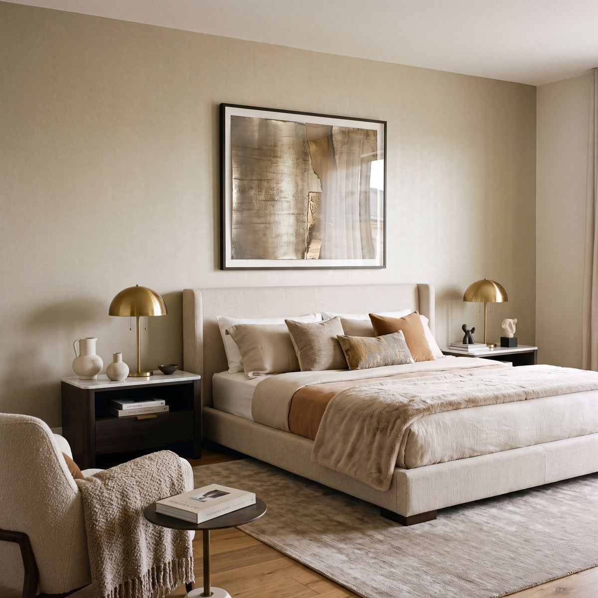 Plain Texture Wallpaper in Beige color - pattern number MX88133 - by Galerie in the Metallic FX 2 collection