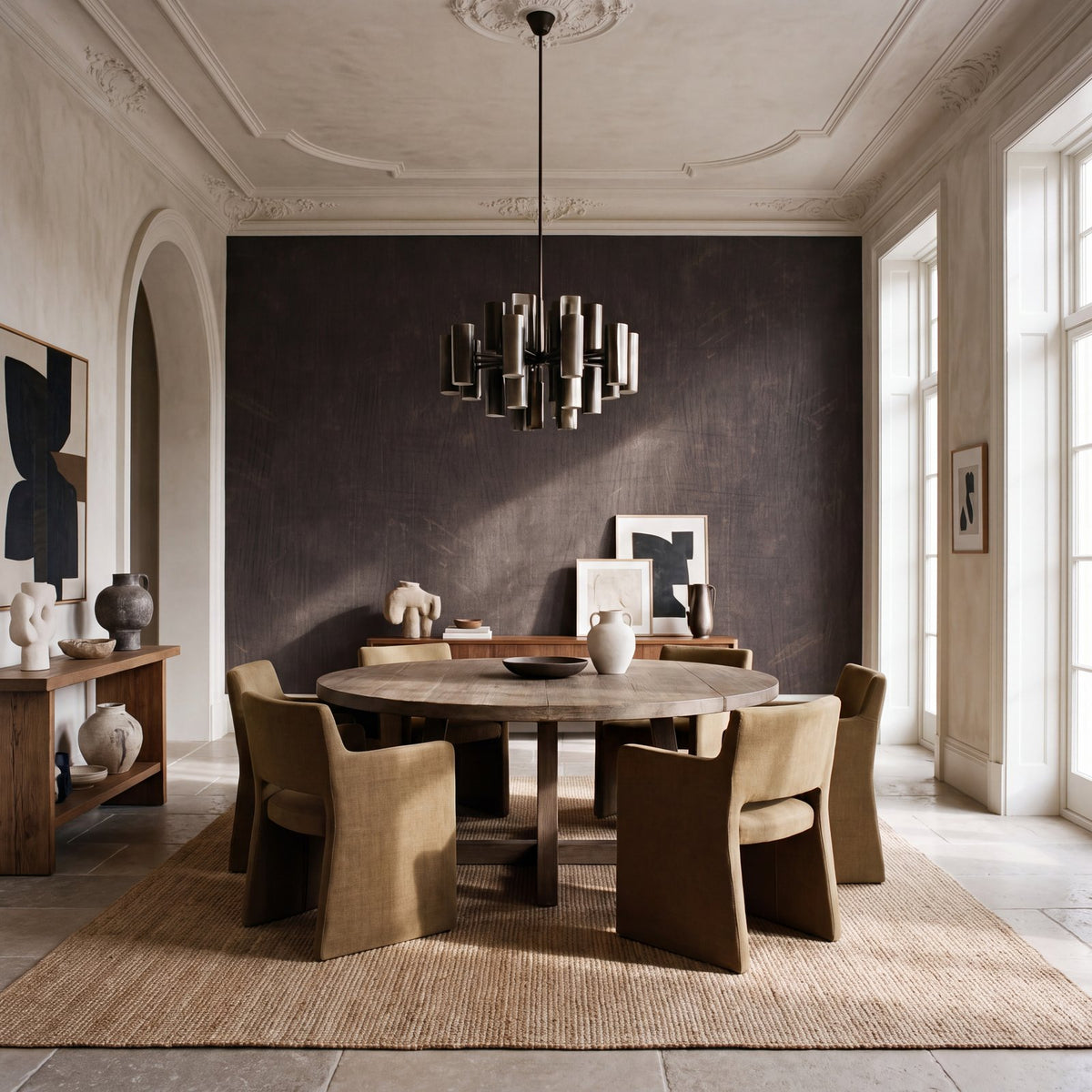 Brushmark Wallpaper in Black color - pattern number NT98018 - by Galerie in the New Touch collection