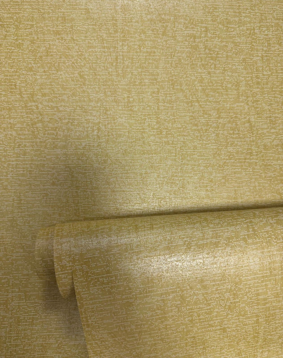 Banded Dot Wallpaper in Yellow color - pattern number NT98038 - by Galerie in the New Touch collection