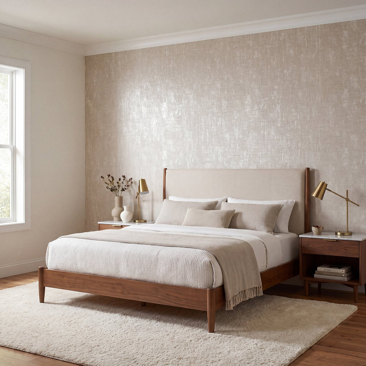 Mottled Specks Wallpaper in Silver Grey color - pattern number NT98039 - by Galerie in the New Touch collection