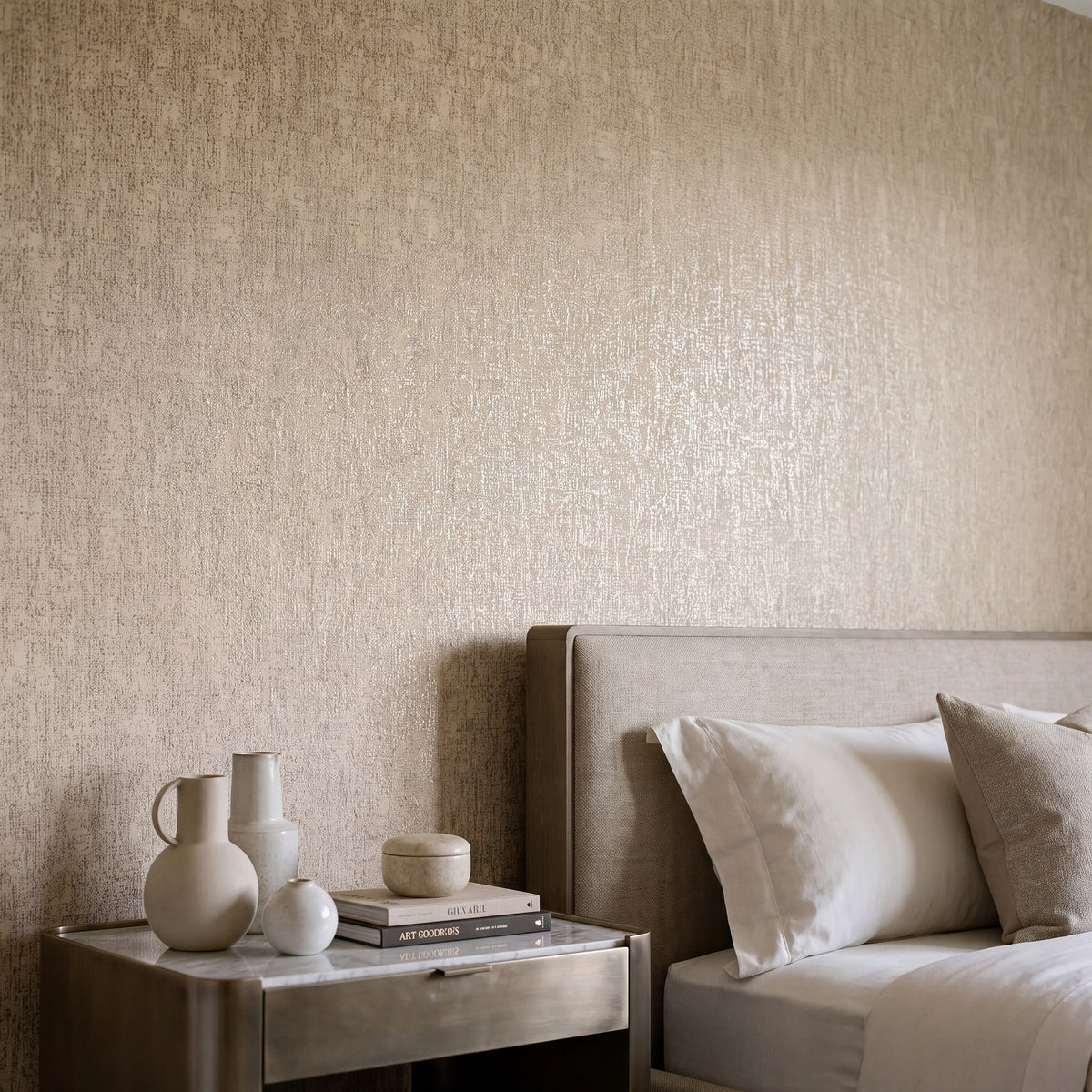 Mottled Specks Wallpaper in Beige color - pattern number NT98040 - by Galerie in the New Touch collection
