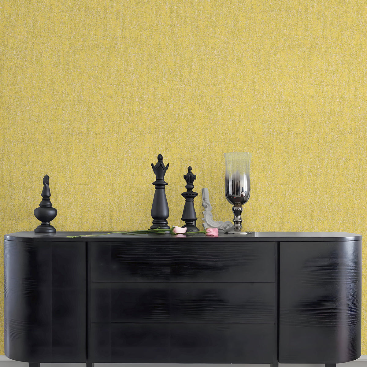 Mottled Specks Wallpaper in Yellow color - pattern number NT98042 - by Galerie in the New Touch collection