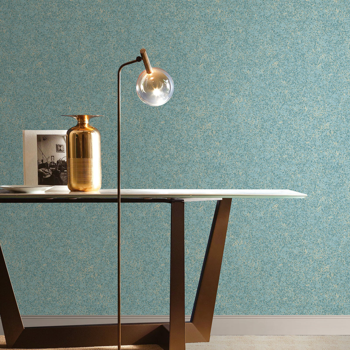 Scatter Wallpaper in Blue color - pattern number NT98050 - by Galerie in the New Touch collection