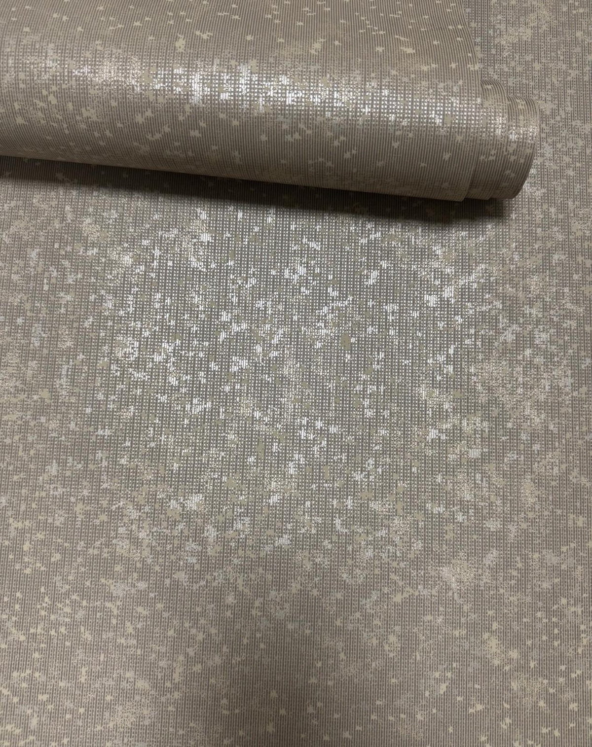 Worn Pinstripe Wallpaper in Gold color - pattern number NT98069 - by Galerie in the New Touch collection