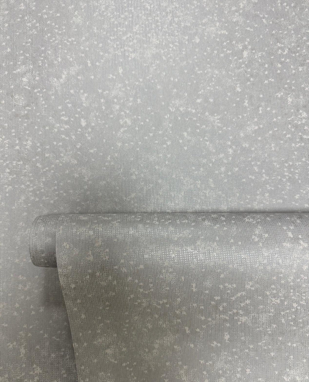 Worn Pinstripe Wallpaper in Silver Grey color - pattern number NT98070 - by Galerie in the New Touch collection