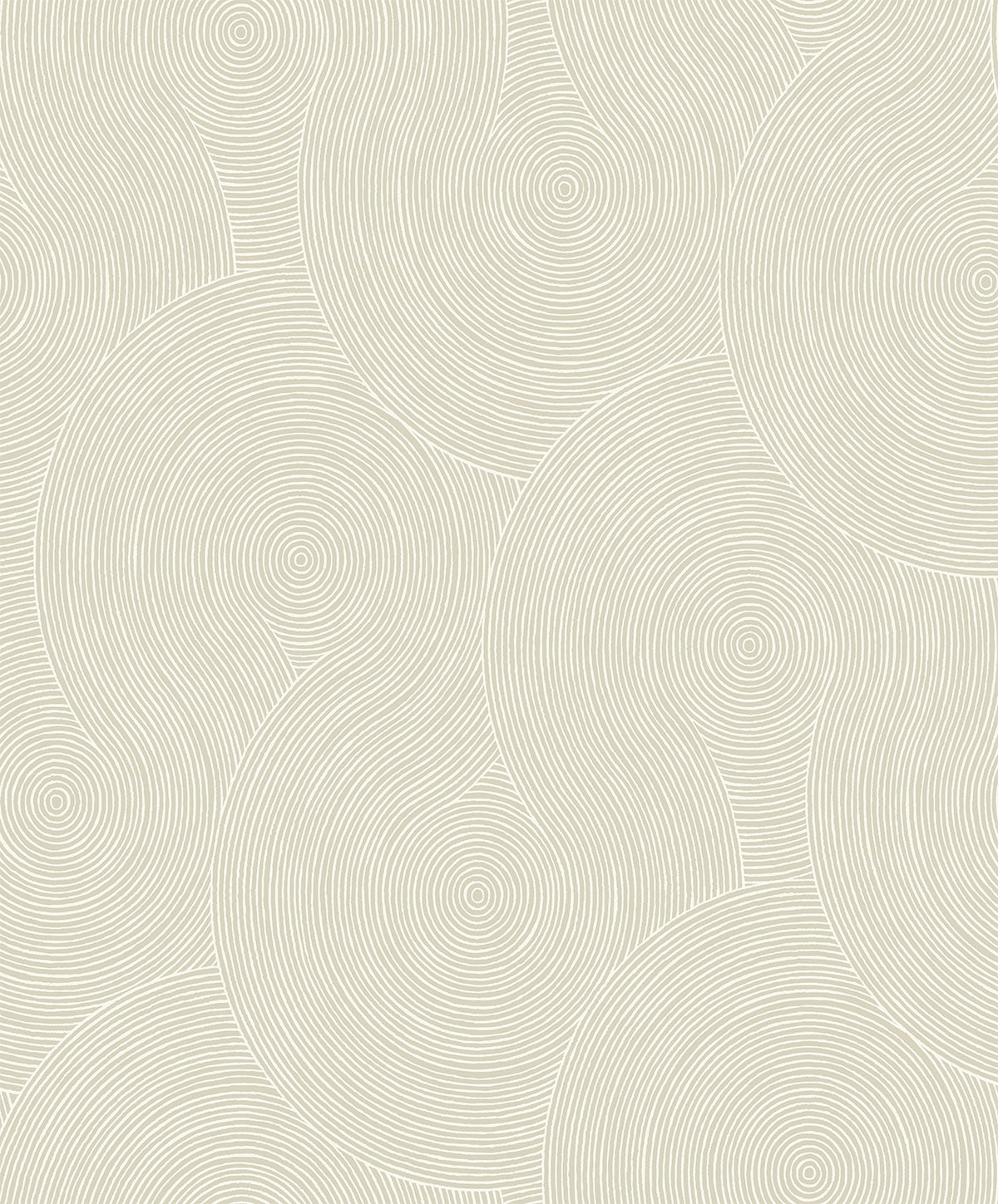 Swirl Geo Peel and Stick wallpaper in light beige color - pattern number NW56705 - by NextWall in the Peel and Stick Wallpaper by Nextwall collection