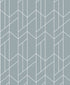 Geometry Peel and Stick wallpaper in light blue color - pattern number NW56802 - by NextWall in the Peel and Stick Wallpaper by Nextwall collection