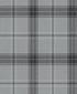 Manorvale Plaid Peel and Stick wallpaper in greyscale color - pattern number NW58010 - by NextWall in the Peel and Stick Wallpaper by Nextwall collection