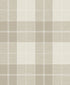Altarinda Plaid Peel and Stick wallpaper in creme brulee color - pattern number NW58110 - by NextWall in the Peel and Stick Wallpaper by Nextwall collection