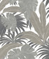 Laguna Leaf Peel and Stick wallpaper in pavestone color - pattern number NW58707 - by NextWall in the Peel and Stick Wallpaper by Nextwall collection