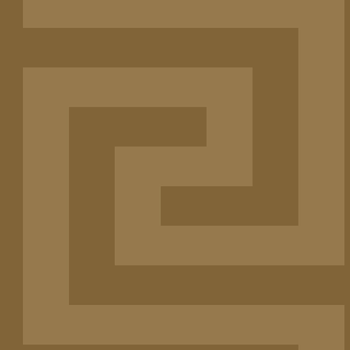 Geometric Maze Peel and Stick wallpaper in antique gold color - pattern number NW59405 - by NextWall in the Peel and Stick Wallpaper by Nextwall collection